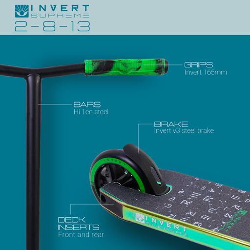 Trotinetă Neo Invert Supreme pentru vârste 8-13 ani