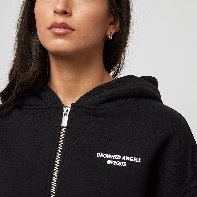 Angel Graphic Zip Hoodie
