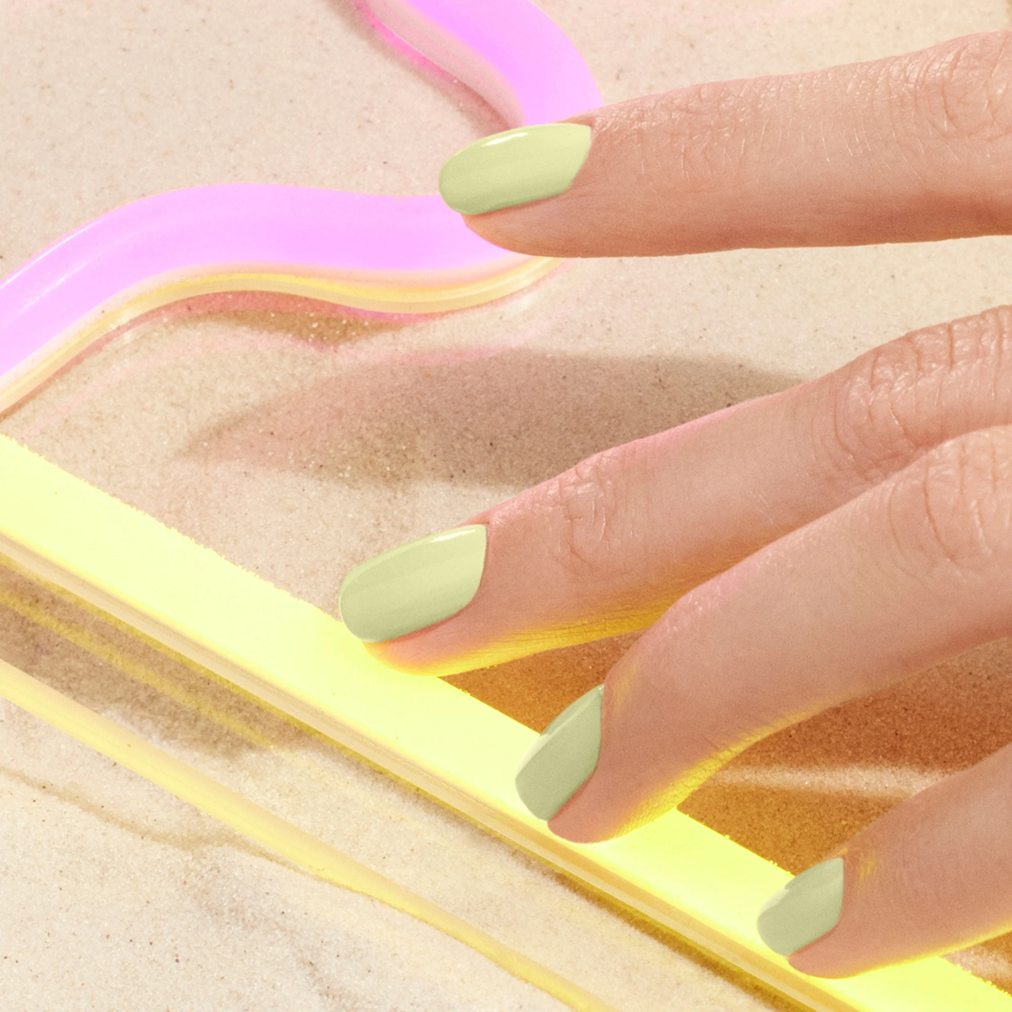 Unghie GREEN FLASH - Smalto Semipermanente - Smalto Effetto Gel