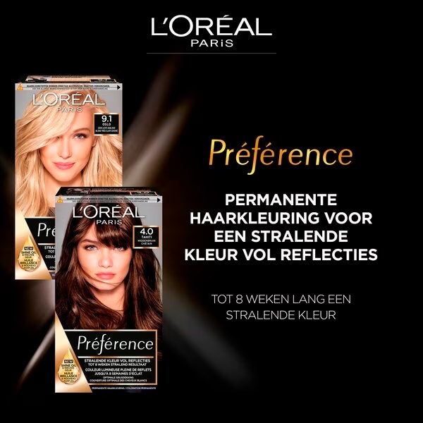 L'Oréal Paris Préférence 5 svetlo rjava obstojna barva za lase<br>