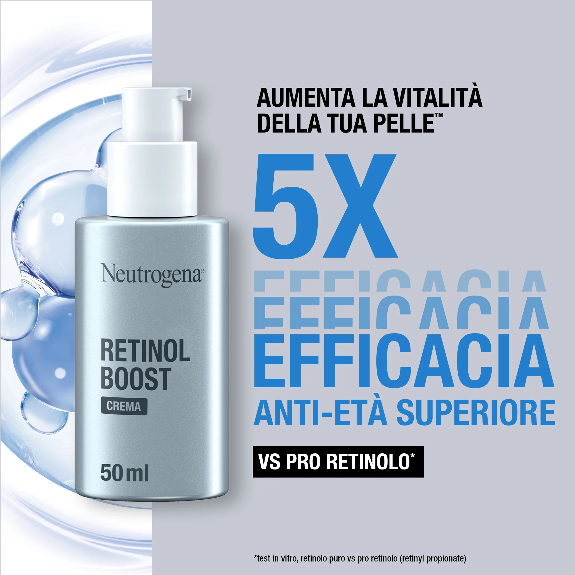 NEUTROGENA Neutrogena Retinool Boost Crema Facial Antiedad 50 ml