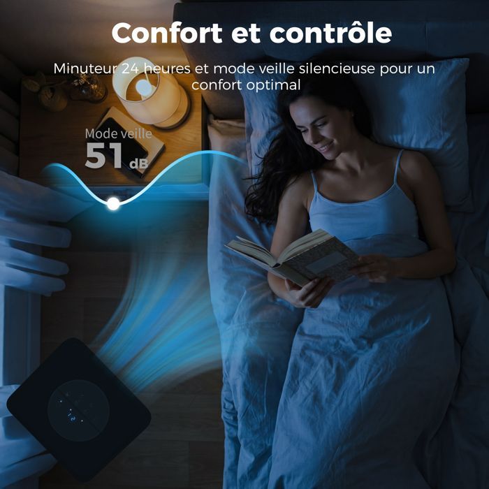 Aire acondicionado portátil - HOMCOM - 7000 BTU - Refrigeración, deshumidificación, ventilador, modo nocturno automático - ABS - 33x28x70,4cm - Blanco