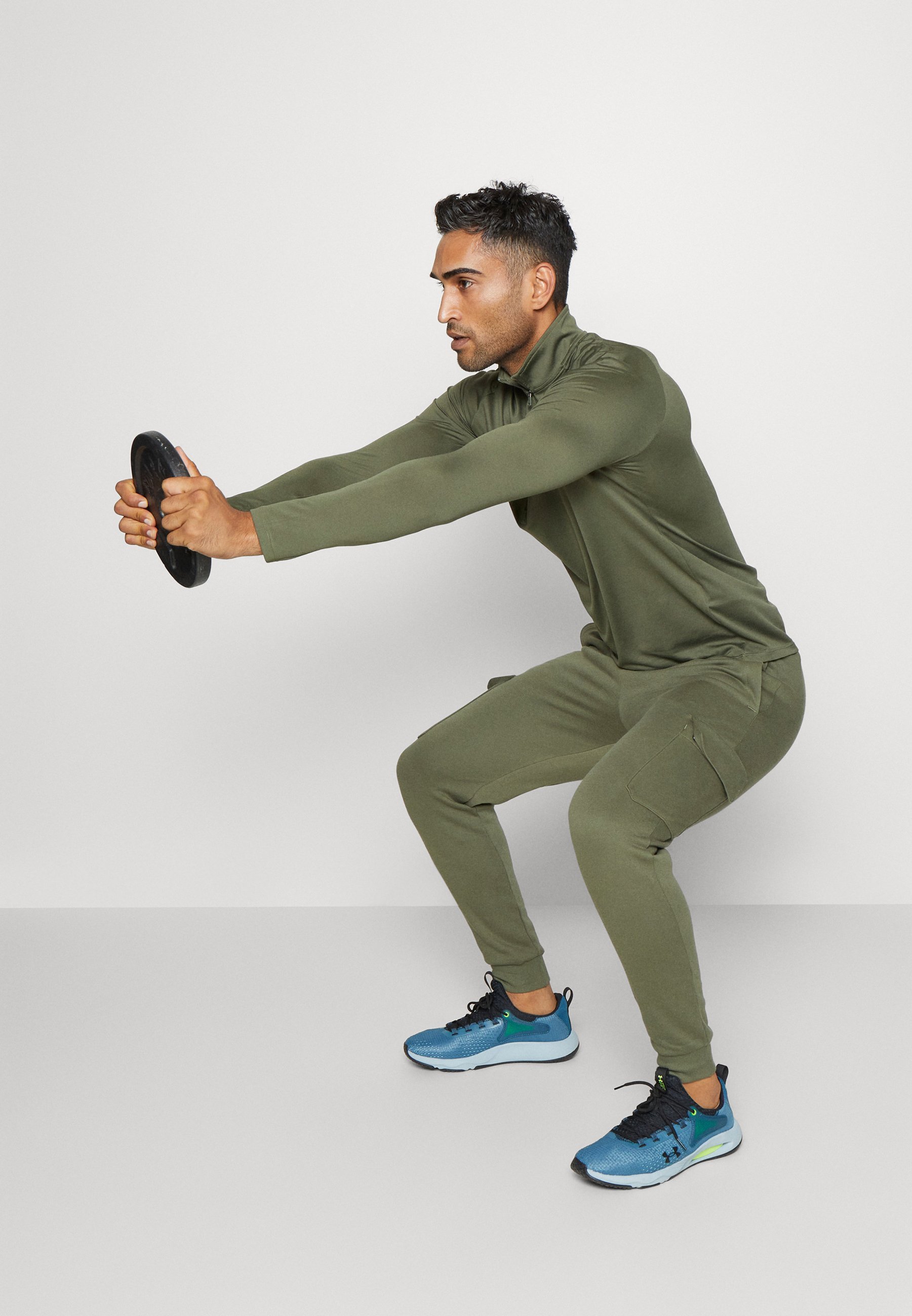 Under Armour TECH 2.0 - Top met lange mouwen - marinegroen/zwart