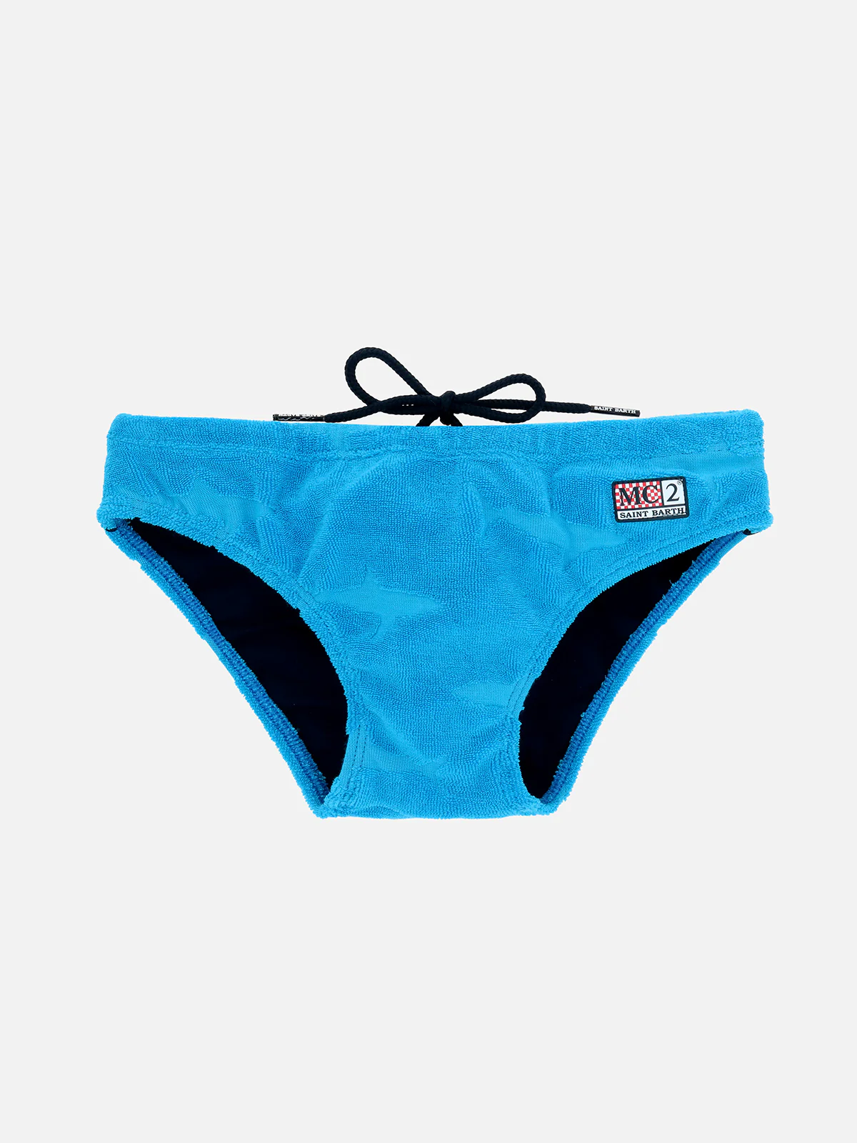 Calção de banho Billy Sponge com estampa de tubarão em relevo