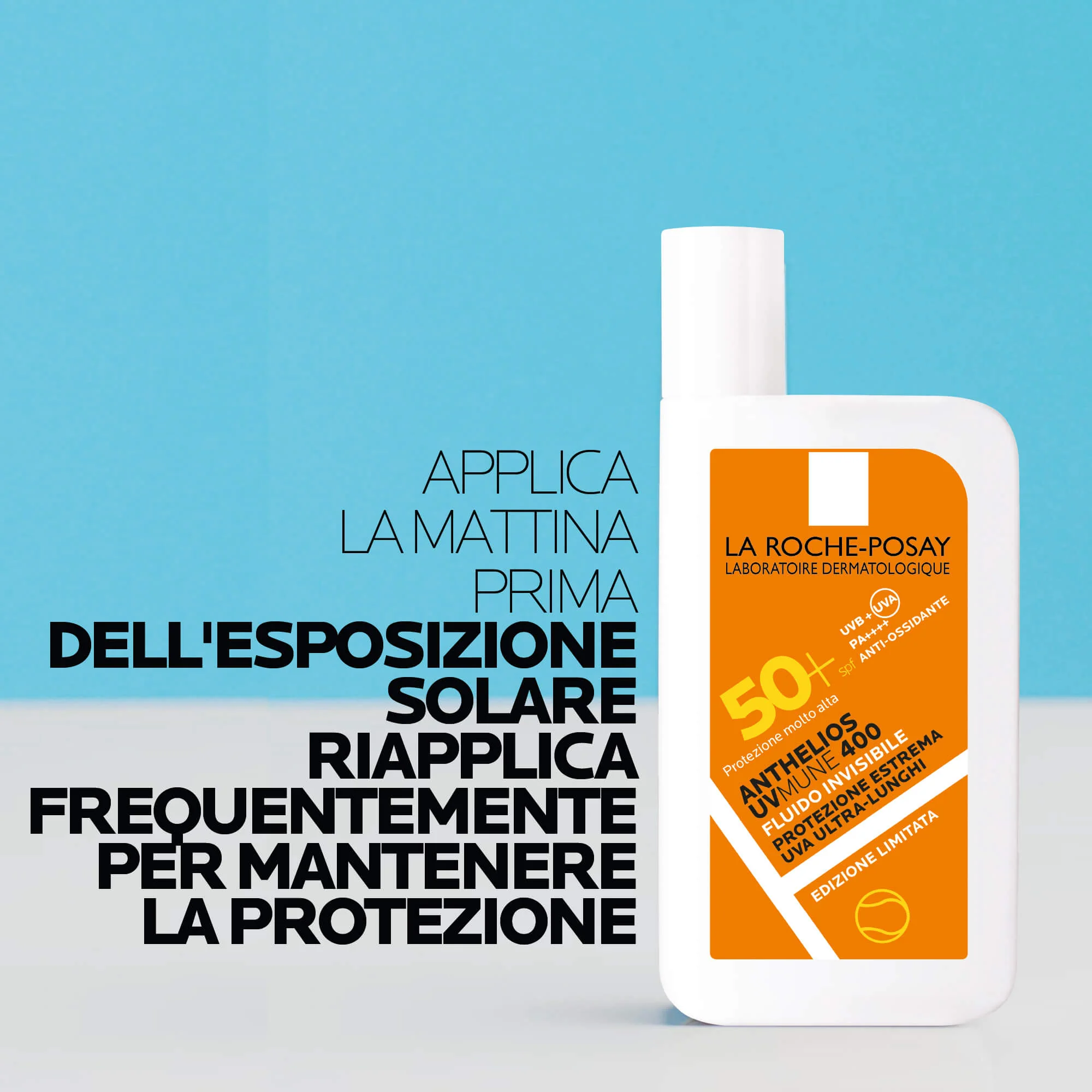 Anthelios UVMune 400 Fluido Invisibile SPF50+ - Solare viso alta prot.