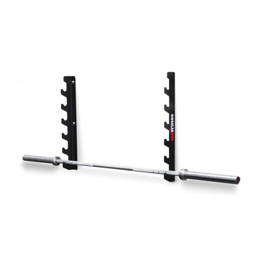 Soporte De Barras Pared Wallrack (3 Barras) Singular Wod