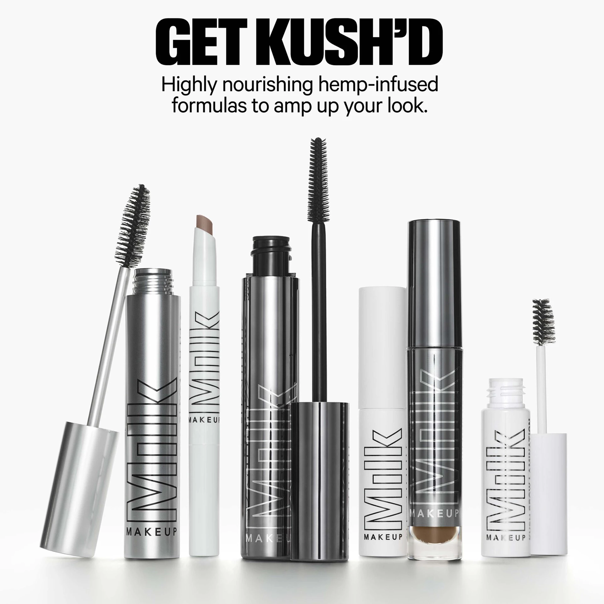 KUSH Rimel cu rolă înaltă Negru - MILK Makeup