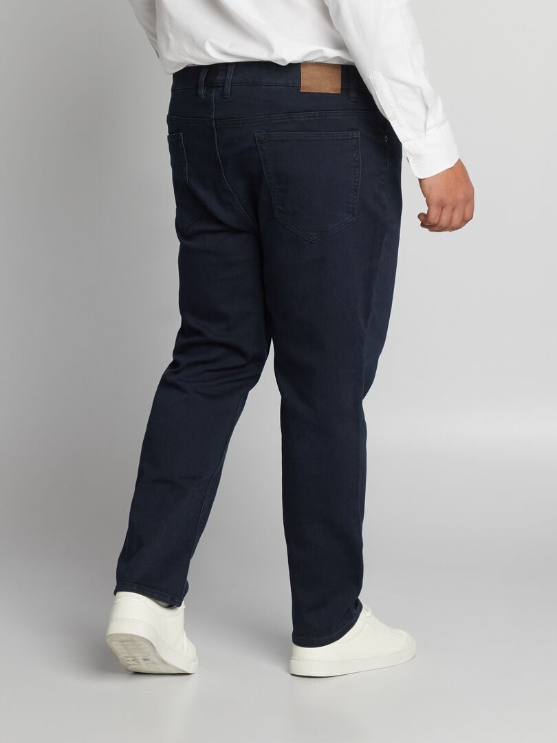 Calça jeans slim de 5 bolsos - L30 - AZUL