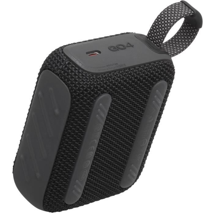 Altavoz Bluetooth ultraportátil - JBL GO 4 - Bluetooth 5.3 - Negro