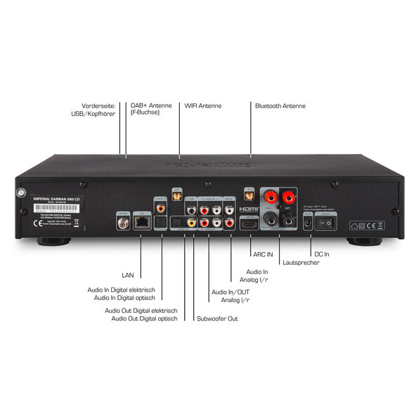 Sistem HiFi multifuncțional Dabman i560CD