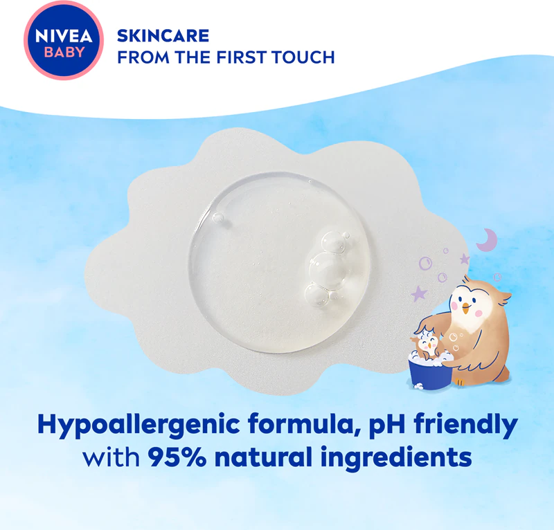 NIVEA BABY douchegel voor lichaam en haar