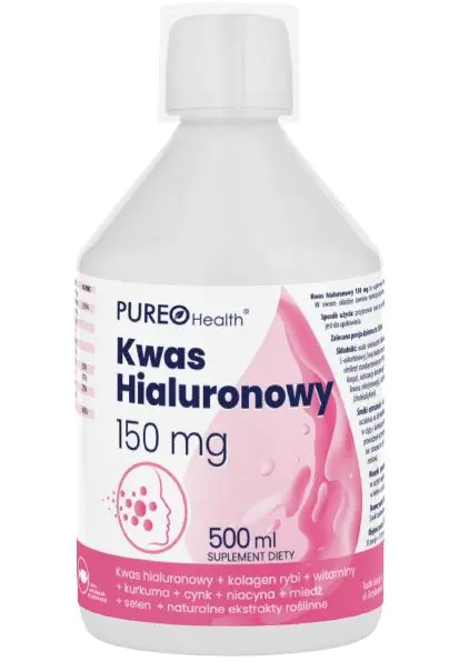 Pureo Health Kwas Hialuronowy 150 mg, Płyn