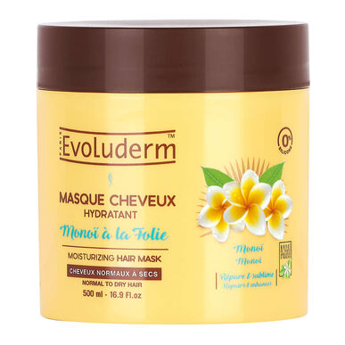 Evoluderm Monoi à la Folie kosteuttava hiusnaamio 500 ml 500 ml