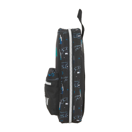 Safta Batman Bat-tech piperetáska 4 tokkal és kellékekkel, 120x50x230 mm, fekete