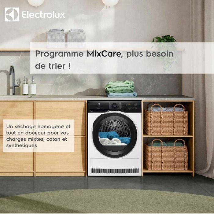 Sèche-linge pompe à chaleur Electrolux EWHE6824DB