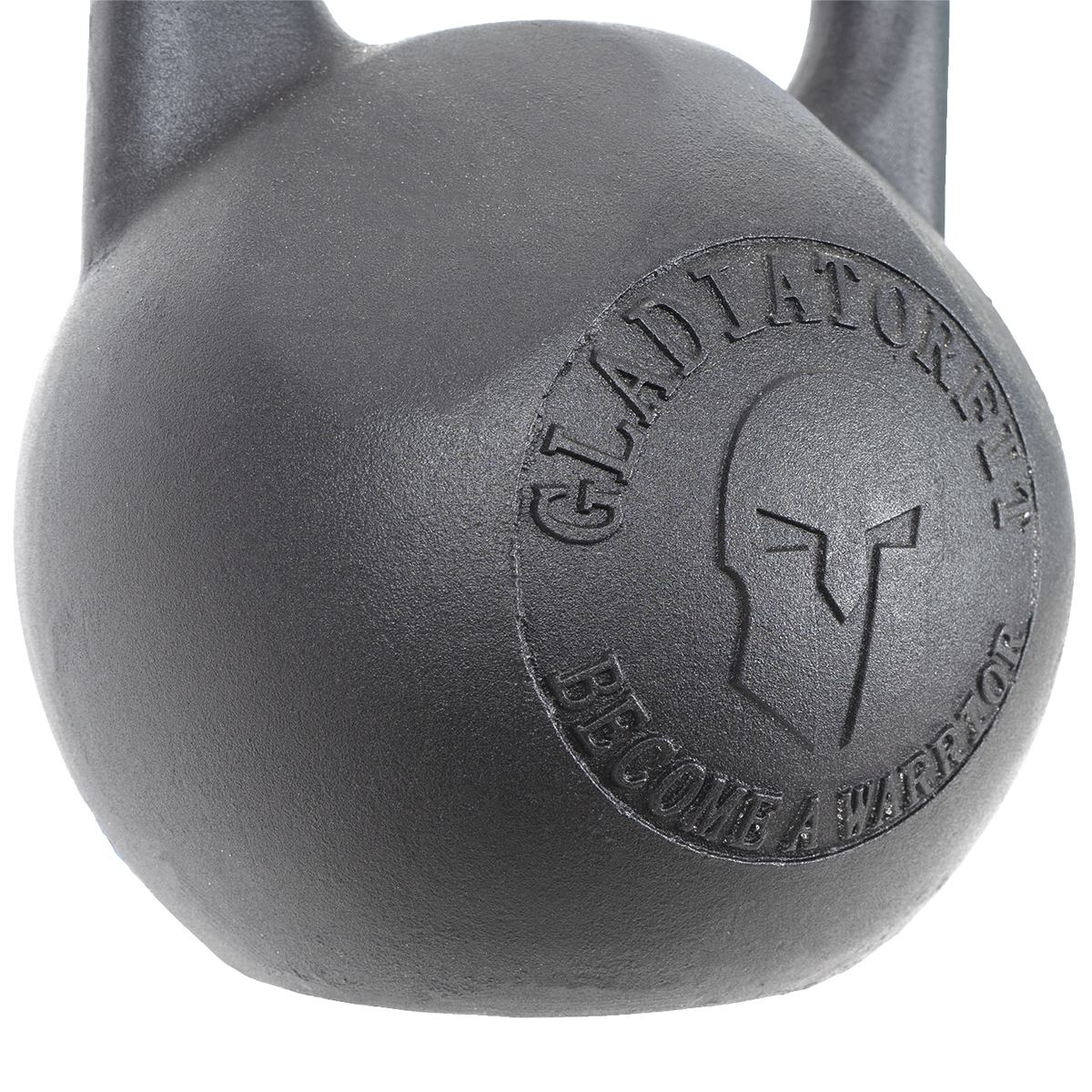 Gladiatorfit ronde wedstrijdkettlebell van gepoedercoat staal