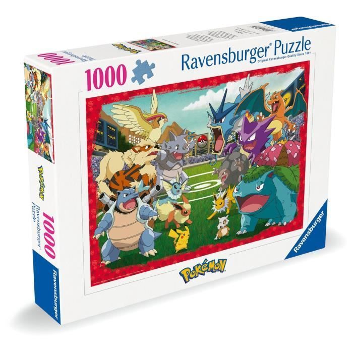 Rompecabezas Pokémon Showdown de 1000 piezas, para adultos y niños a partir de 14 años, rompecabezas de alta calidad, 12000628, Ravensburger