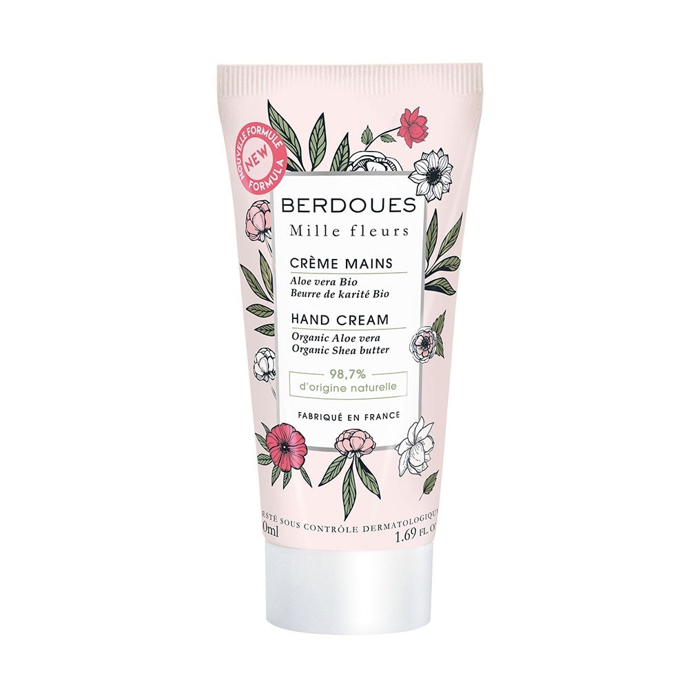 Loção para as mãos Berdoues Mille Fleurs - 50 ml