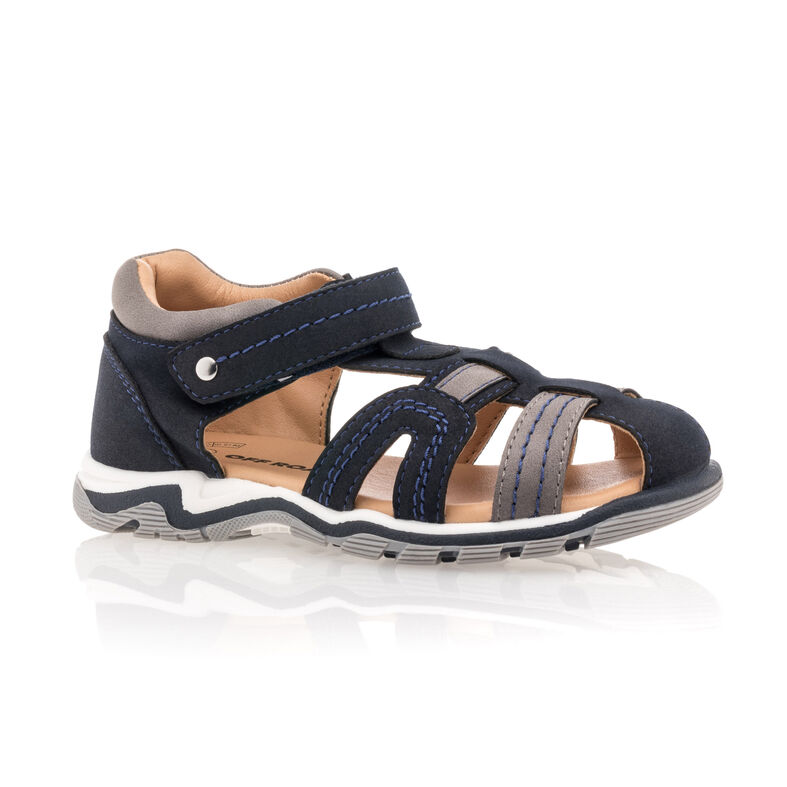 Sandalias azules para niño / Zapatos de punta abierta