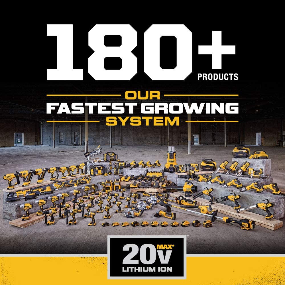 Furadeira/Parafusadeira DEWALT 20V MAX de 3 Velocidades, Kit Premium 4.0 AH (DCD980M2)