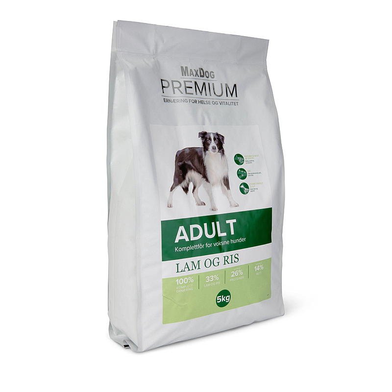 MaxDog Premium Agneau Adulte 5 kg Premium MaxDog