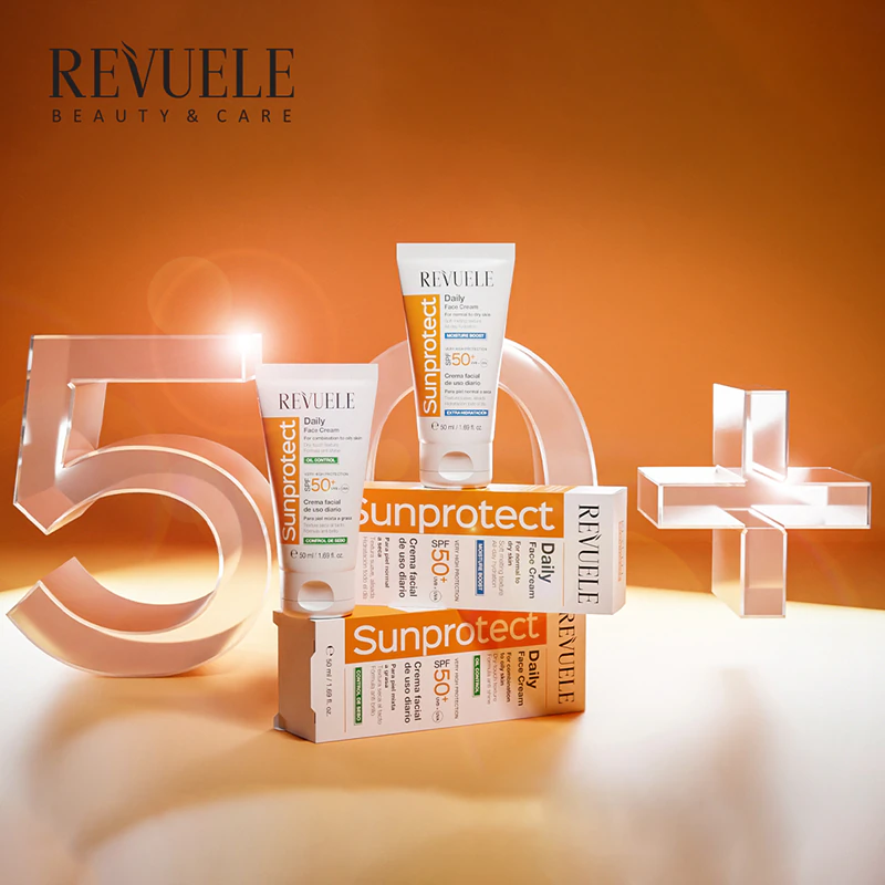 Revuele Dagcrème met Zonbescherming en Hydratatieboost SPF 50+