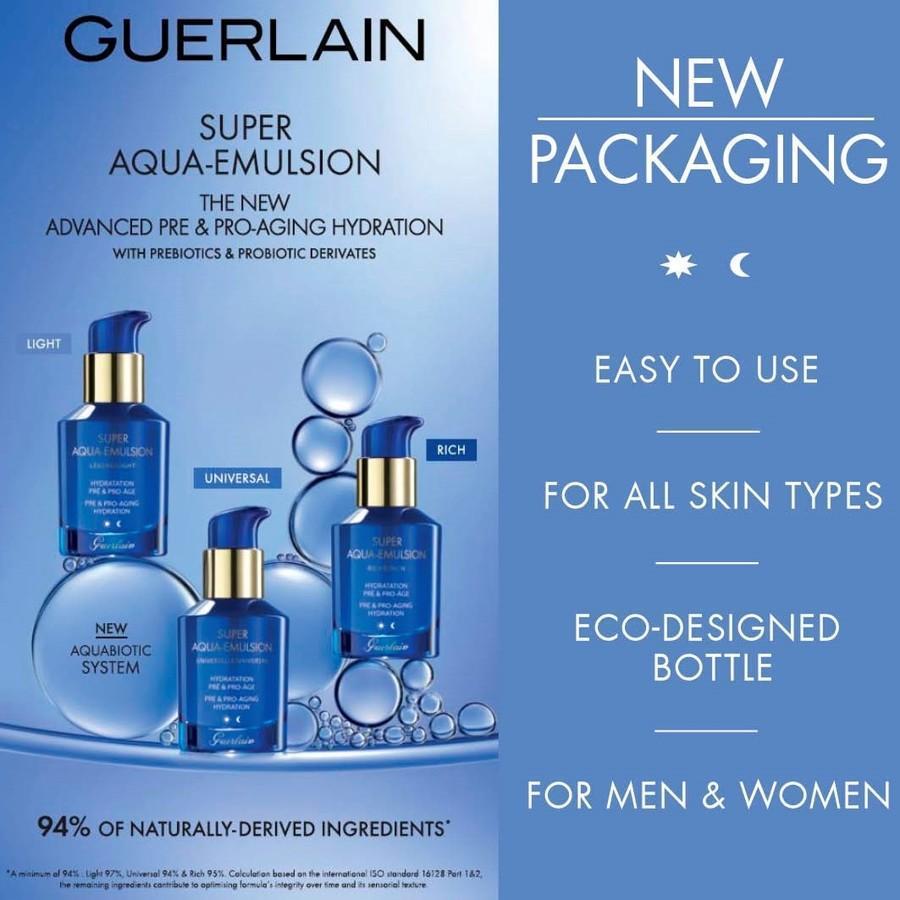Guerlain hidratantni serum Super Aqua Super Aqua emulzija bogata krema - 50 ml