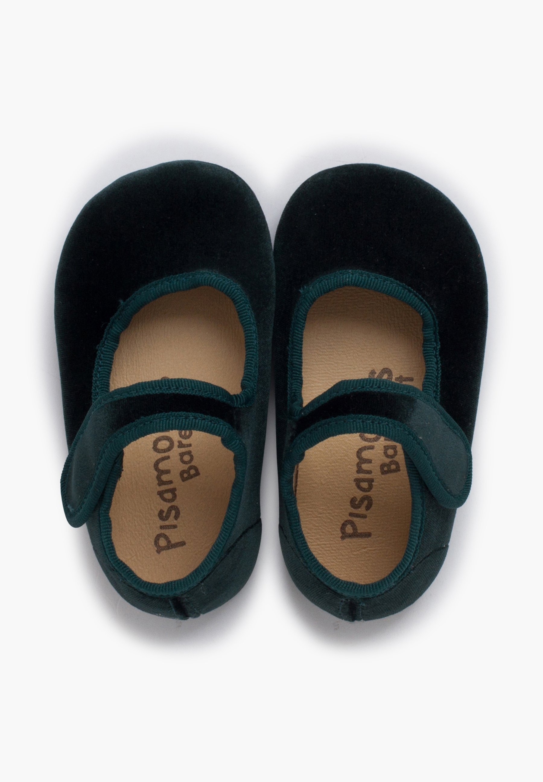 Pisamonas MERCEDITAS BAREFOOT TIRA ADHERENTE - Dětské boty - verde