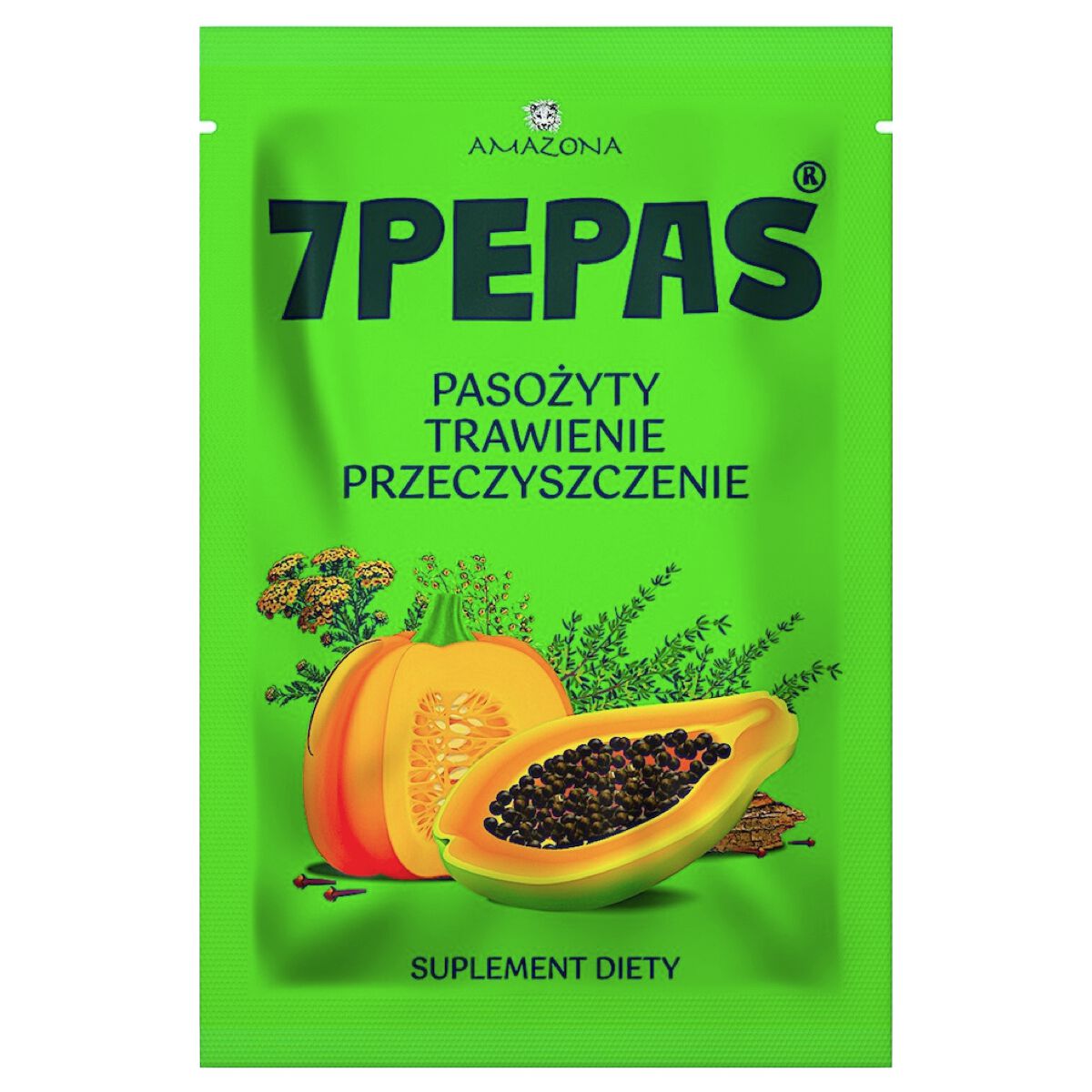 7PEPAS Lassativo digestivo e antiparassitario