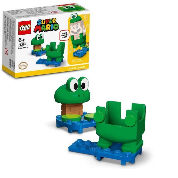LEGO® 71392 Super Mario Frog Mario Power-Up Pack, Collectible Toy, Gift for Boys and Girls