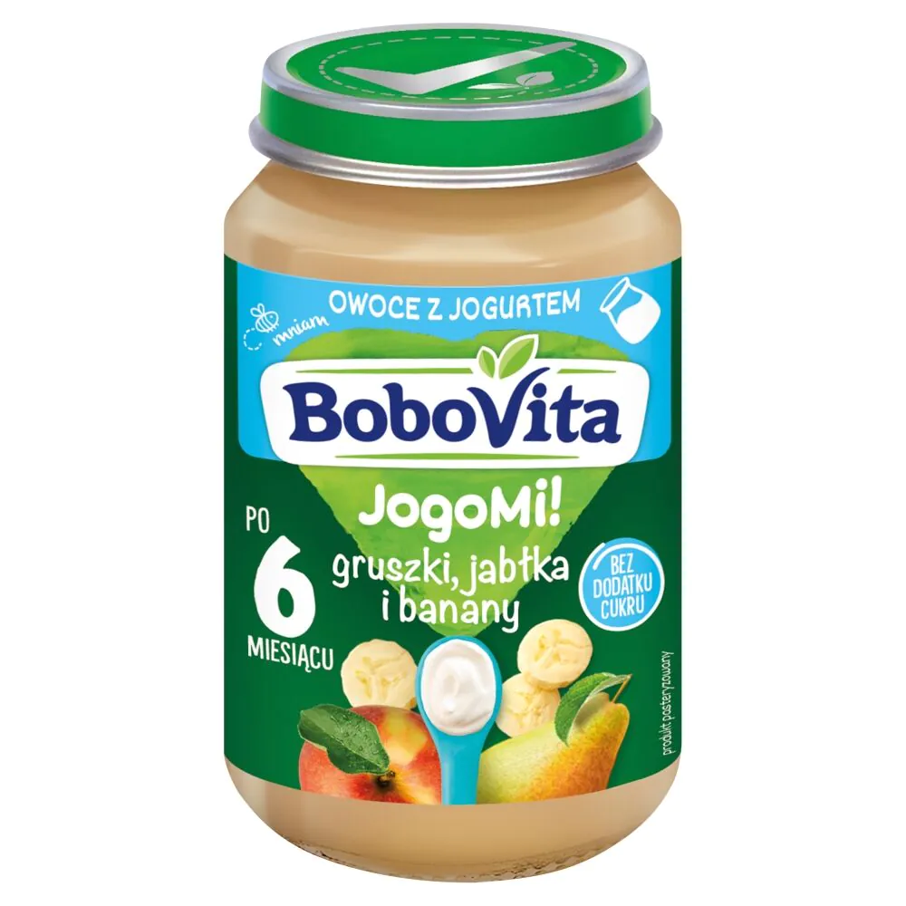 Bobovita Jabłka i Banany z Jogurtem - Deser 190 g