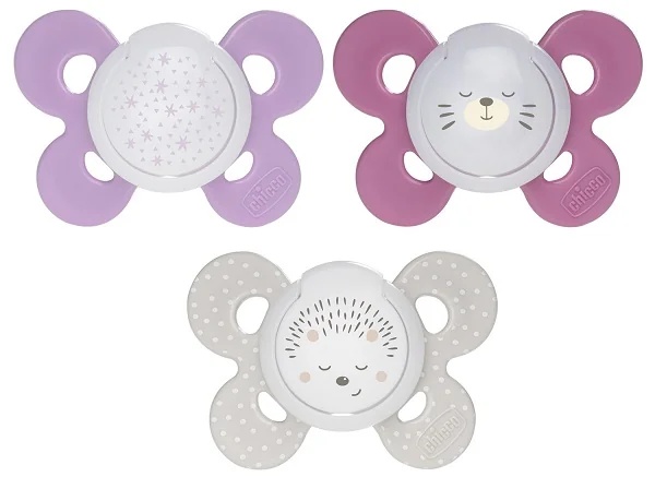CHICCO Chicco Comfort helendav silikoonist lutt 2 tk 16-36 kuud