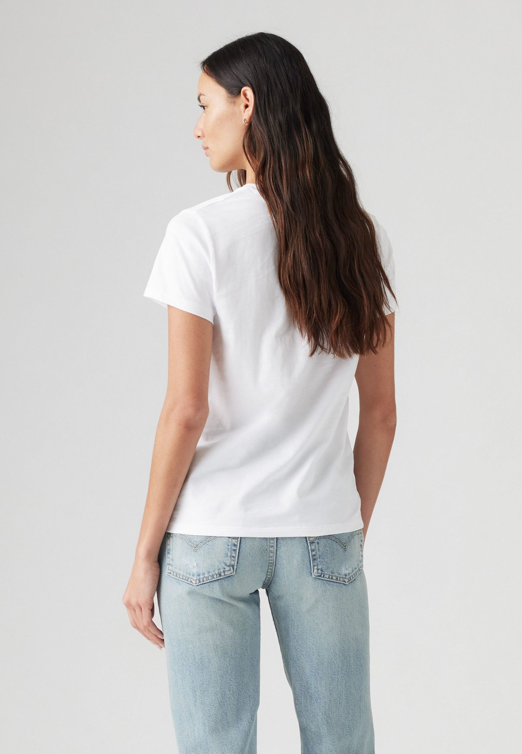 Levi's® PERFECT - Bedrucktes T-Shirt - strahlend weiß