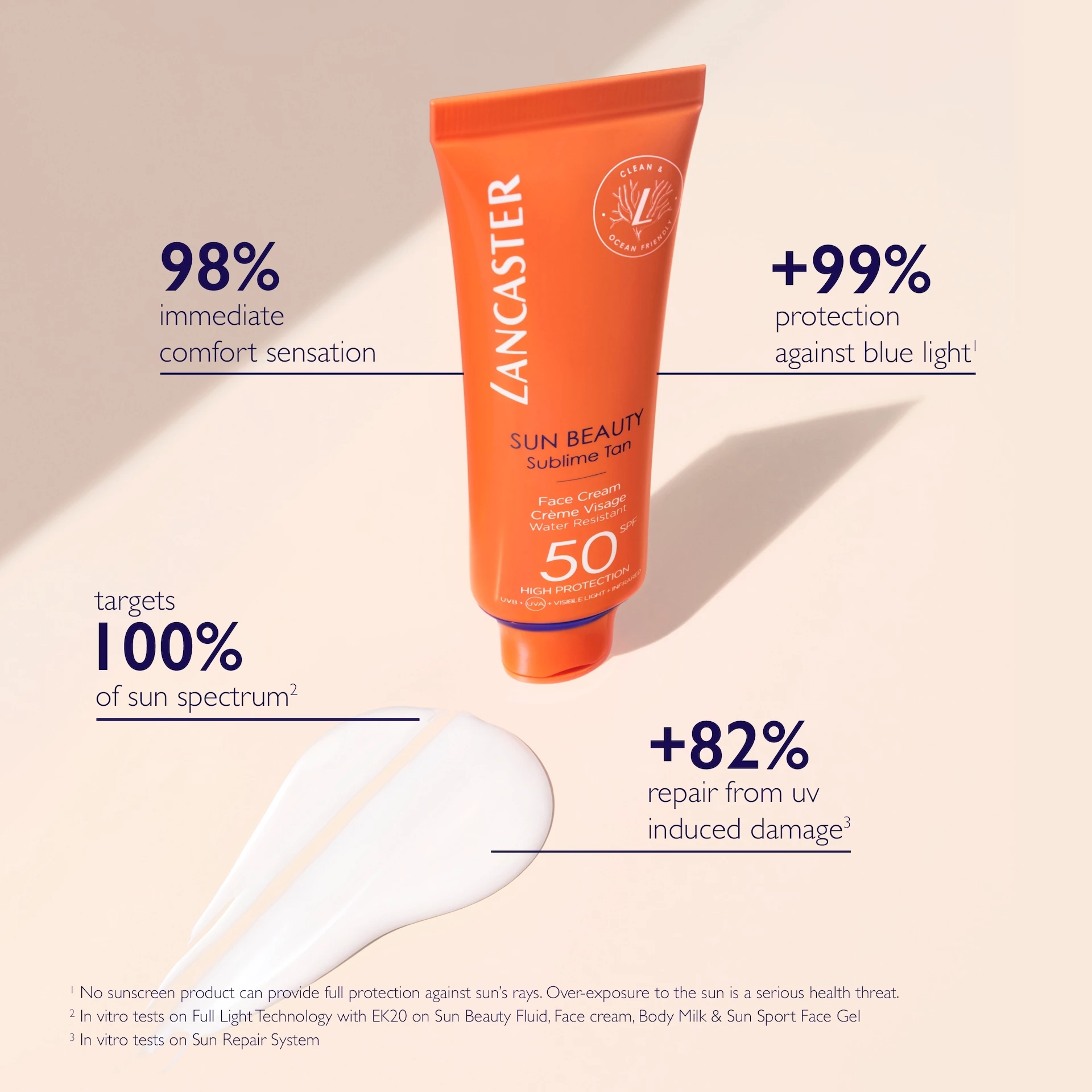 Napvédő arckrém SPF15 50 ml - Lancaster