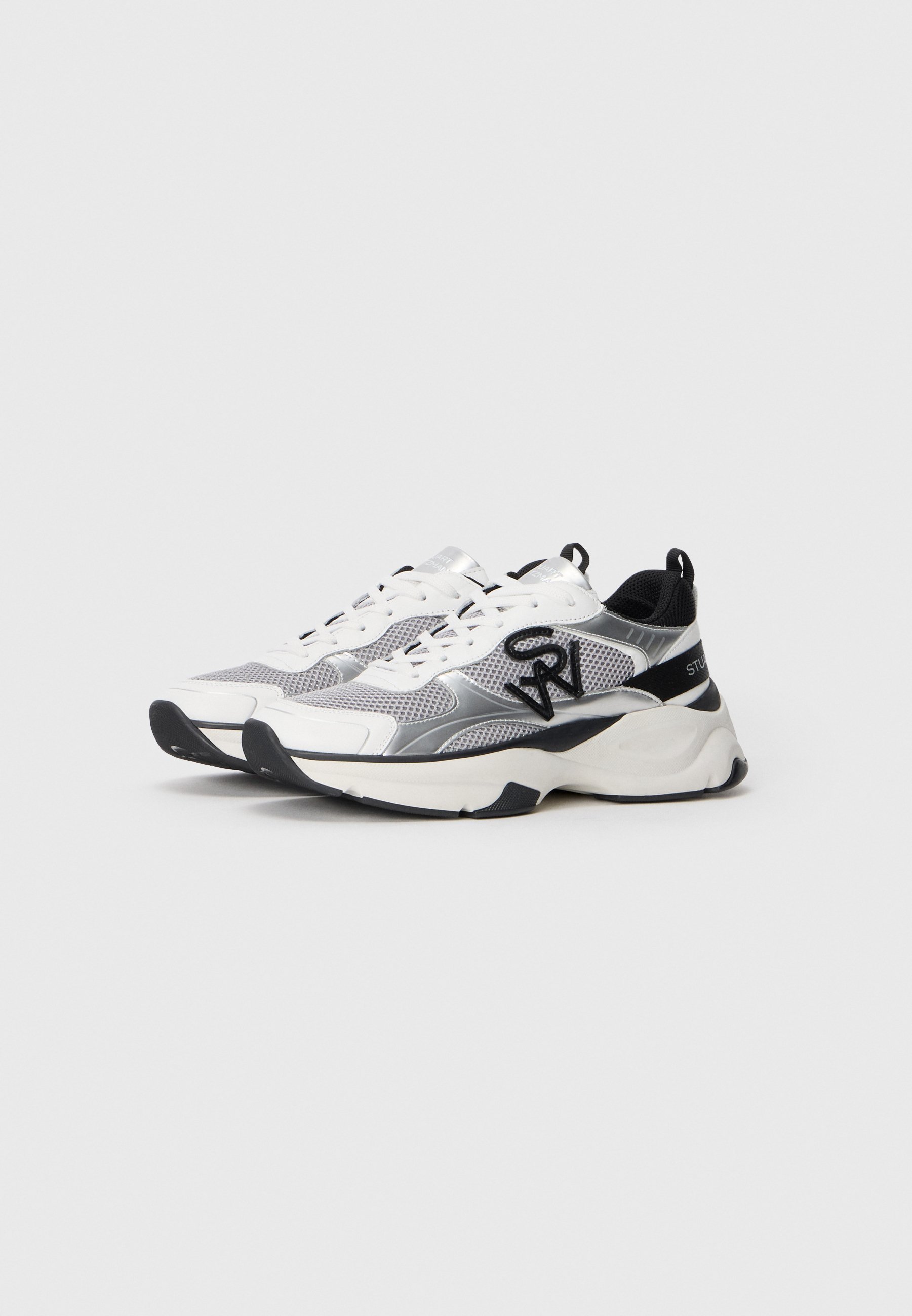 Stuart Weitzman sneakers - wit/zilverkleurig