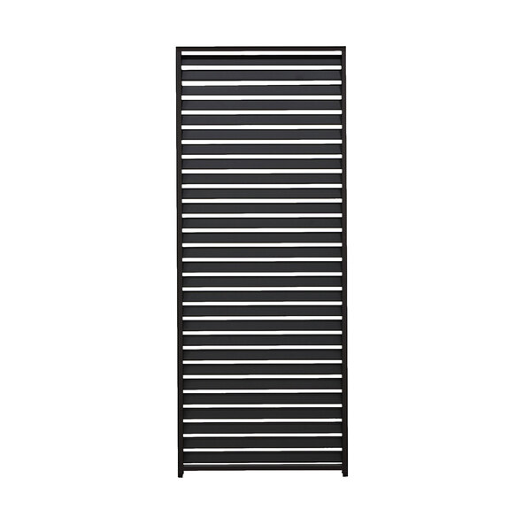 Lamellenwand voor paviljoen, antraciet, set van 3