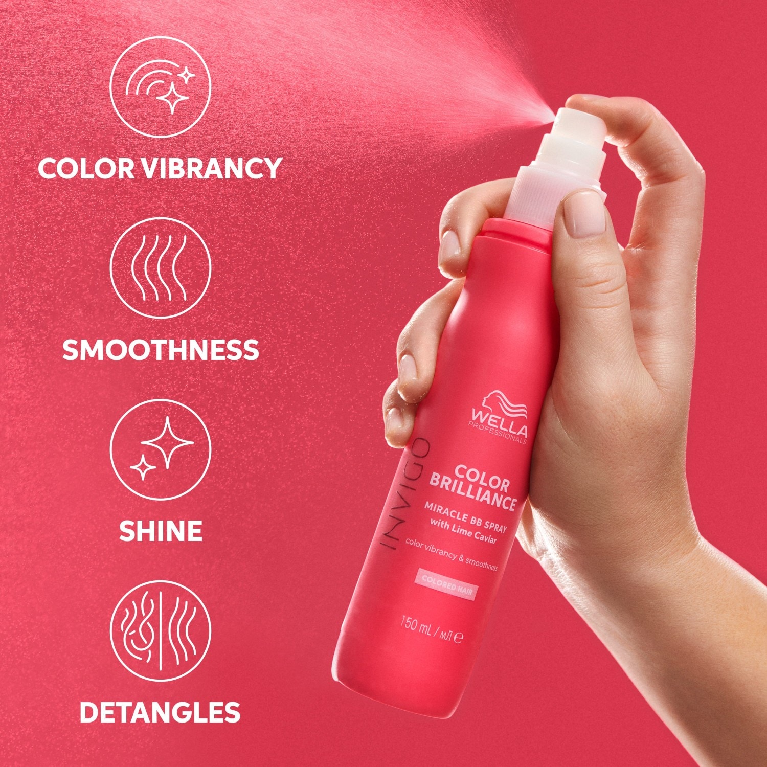 Wella Professionals Haarspray INVIGO Color Brilliance Miracle BB Spray - 150 ml