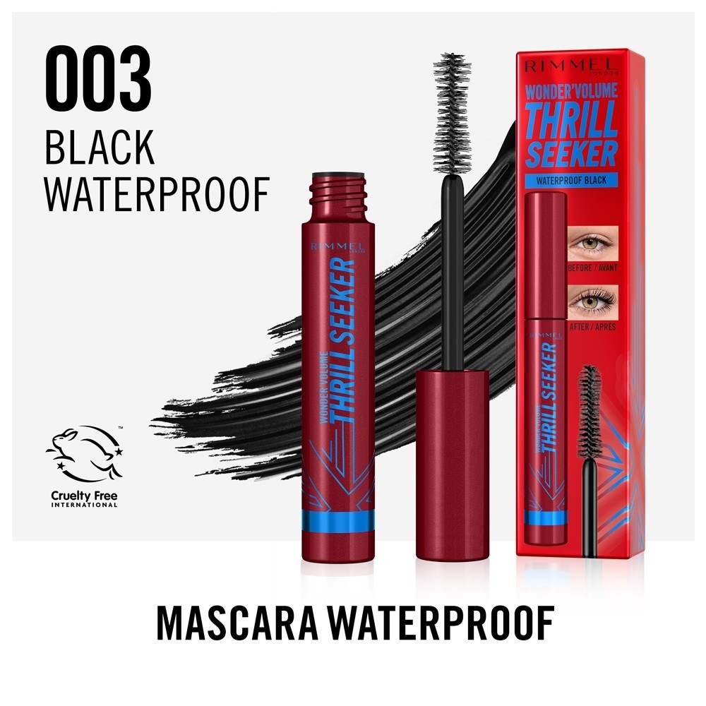 Rimmel London WONDER VOLUME THRILL SEEKER 001 BLACK WATERPROOF