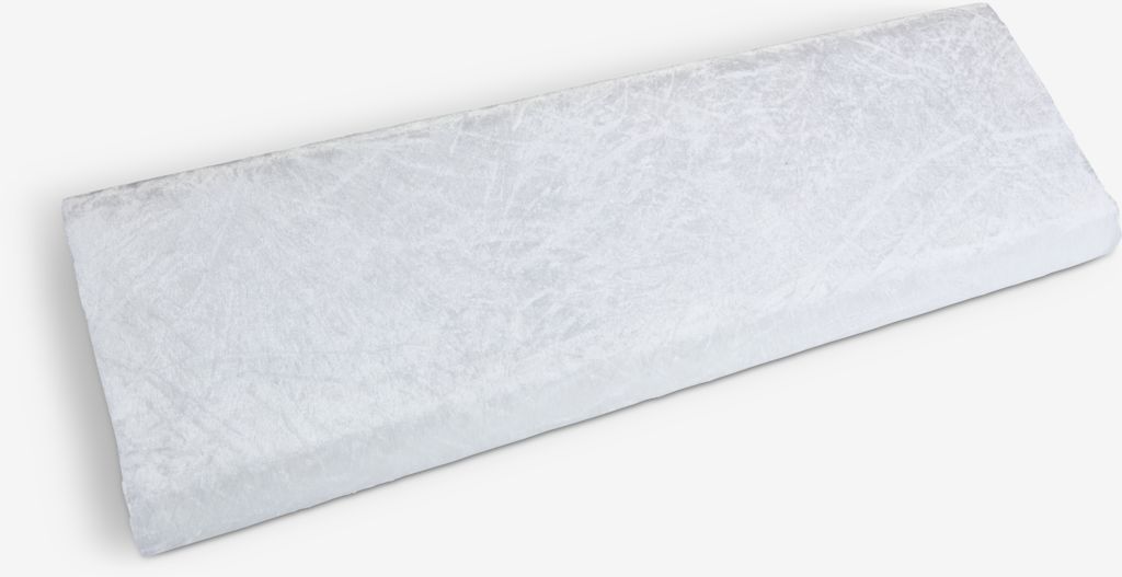 Bleščeči žametni bleščice Sparkle Nervous, 3 m/paket, bele barve