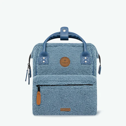 Cabaia Adventurer kleiner Korkrucksack mit 1 Tasche, Blau