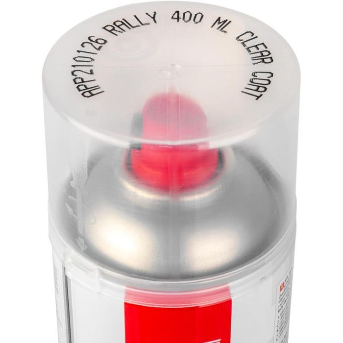 Bombe de vernis - Transparent - Brillant - Acrylique - Carrosserie - APP - Rally 400 - 400ml