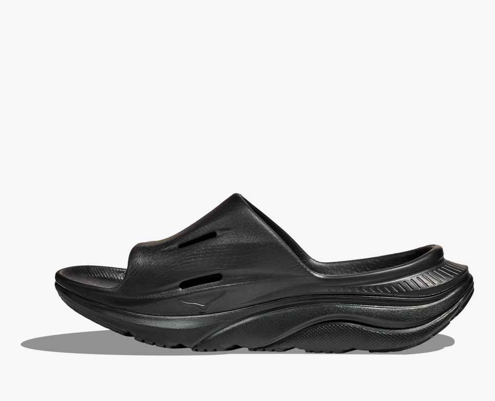 HOKA Ora Recovery Slide 3 Zwart/Zwart