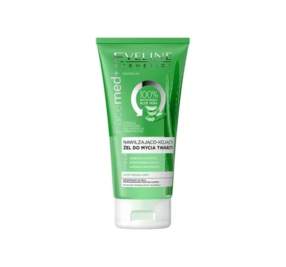 Eveline Cosmetics Facemed nawilżający żel do mycia twarzy 150 ml