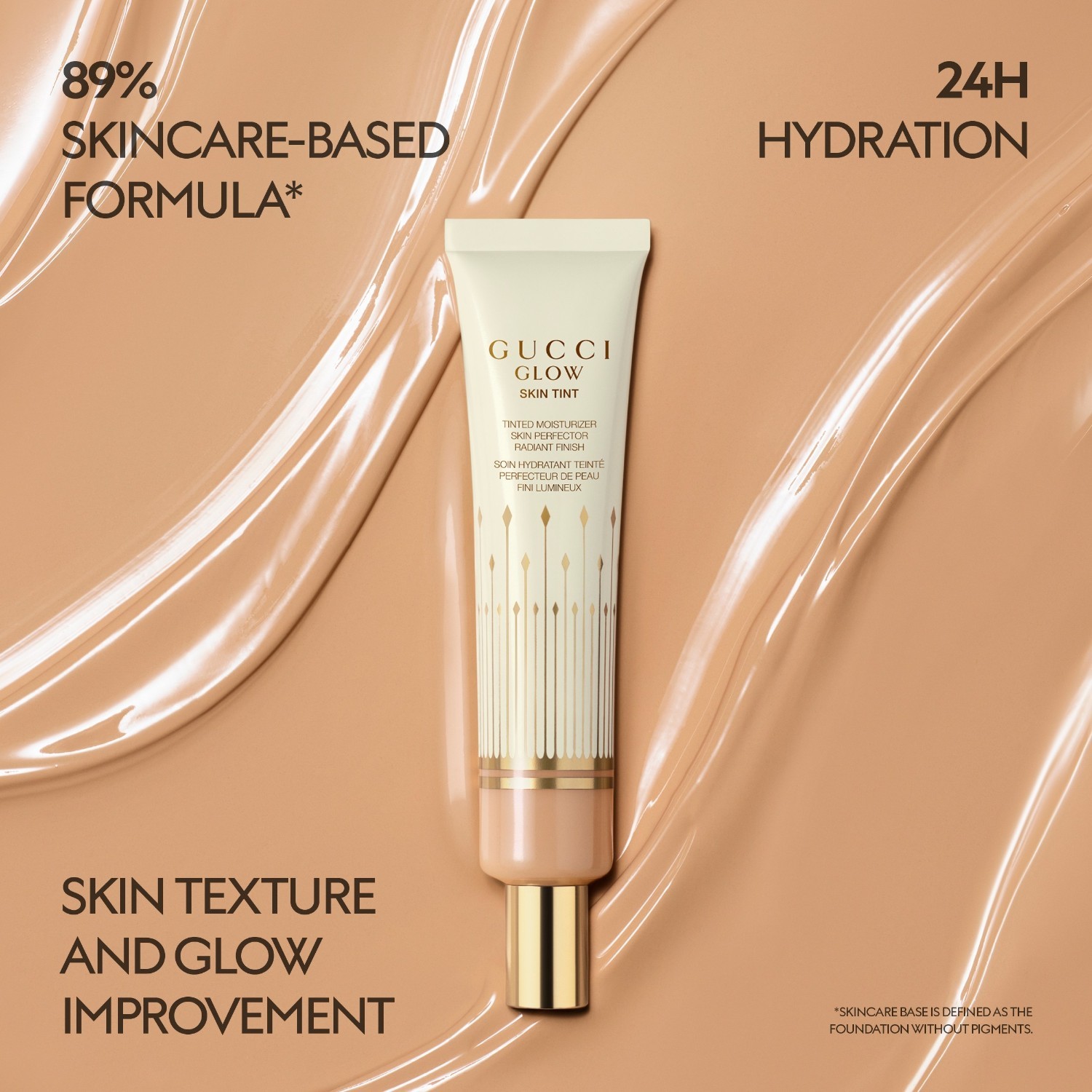 Gucci puder Gucci Beauty Glow tint za kožu - 30 ml
