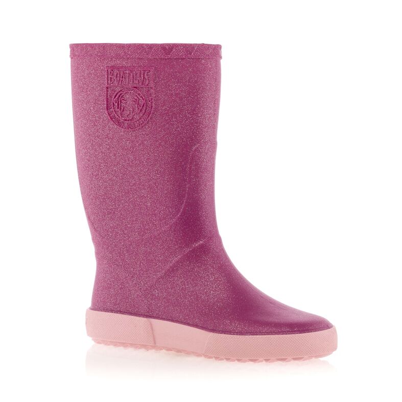 Botas rosas para niña