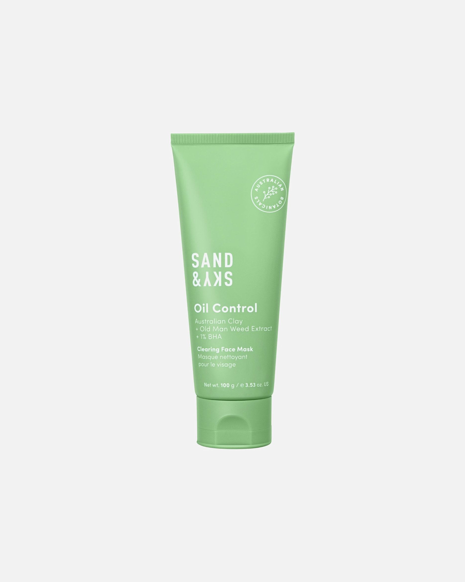 Čistilna maska Sand & Sky za mastno kožo - 100 g