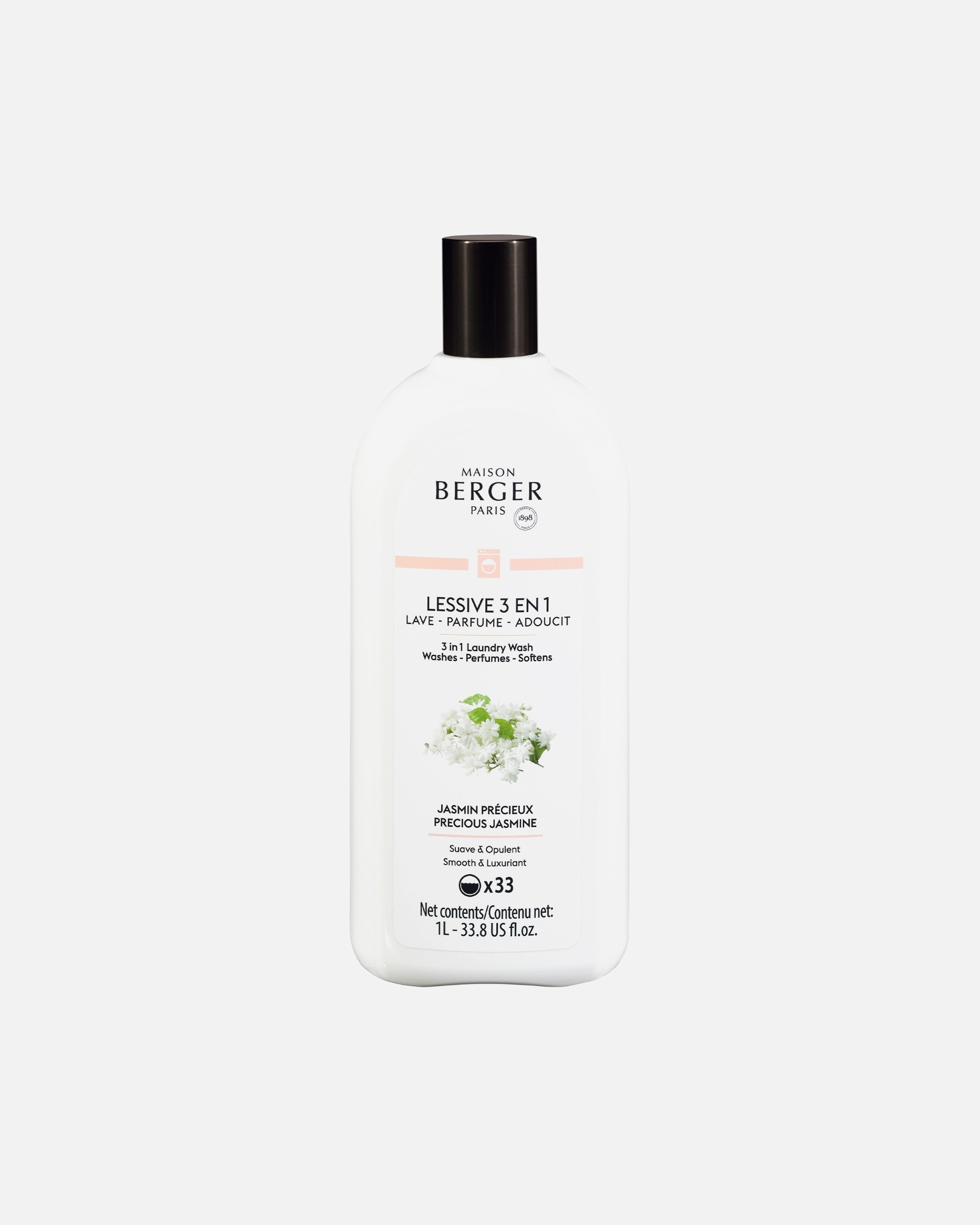 Maison Berger Lessive 3 en 1 jasmin précieux