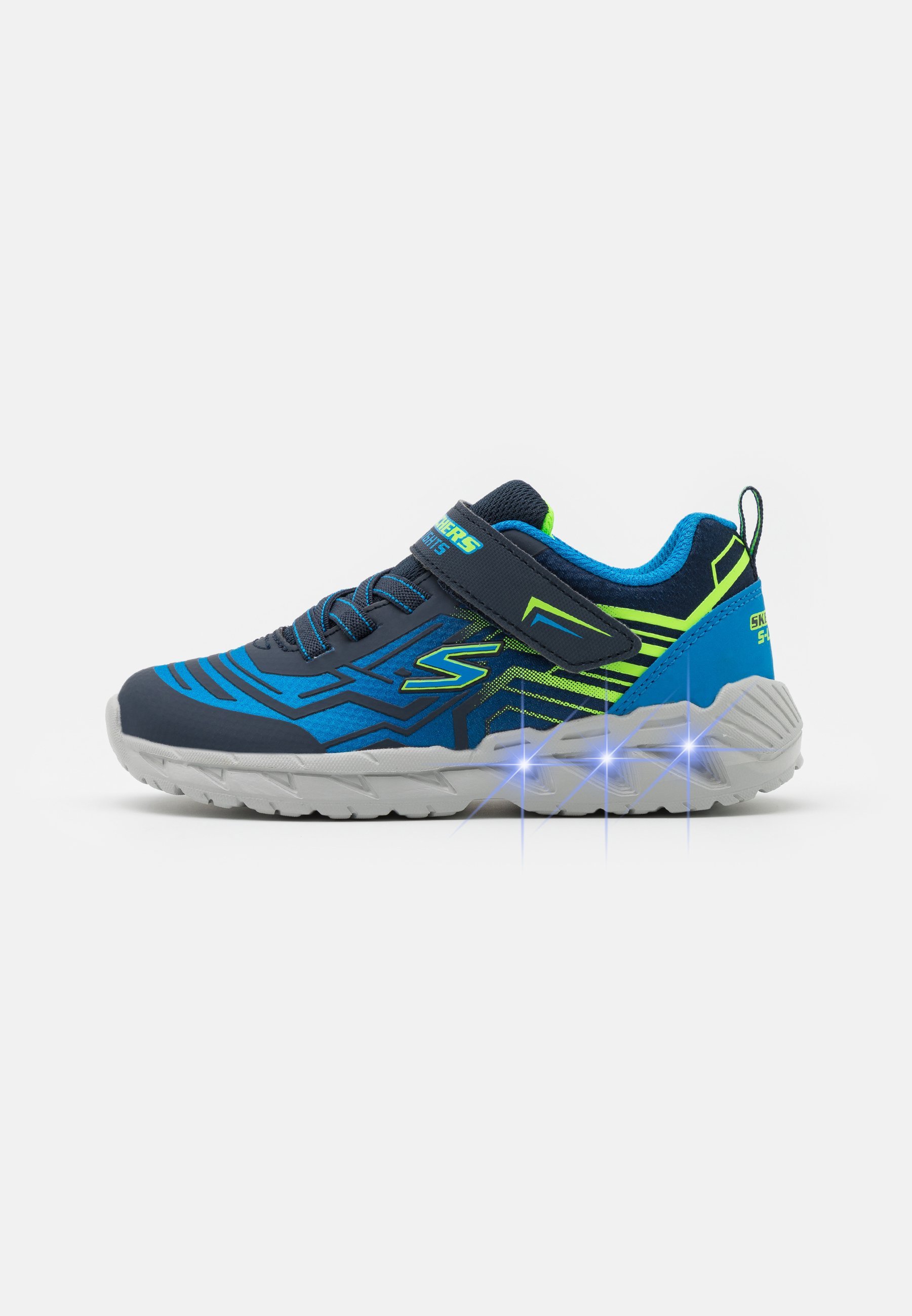 MAGNA LIGHTS BOZLER - Joggesko - navy/blue/limeSkechers