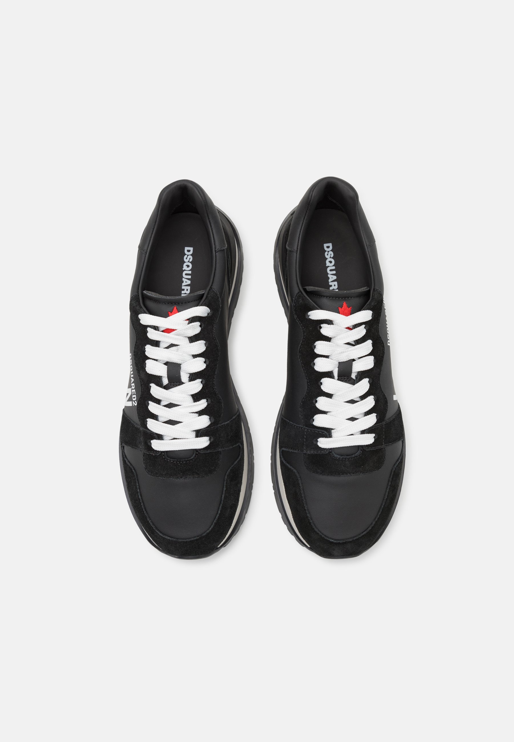 DSQUARED2 ICON Sneaker - schwarz/weiß/rot