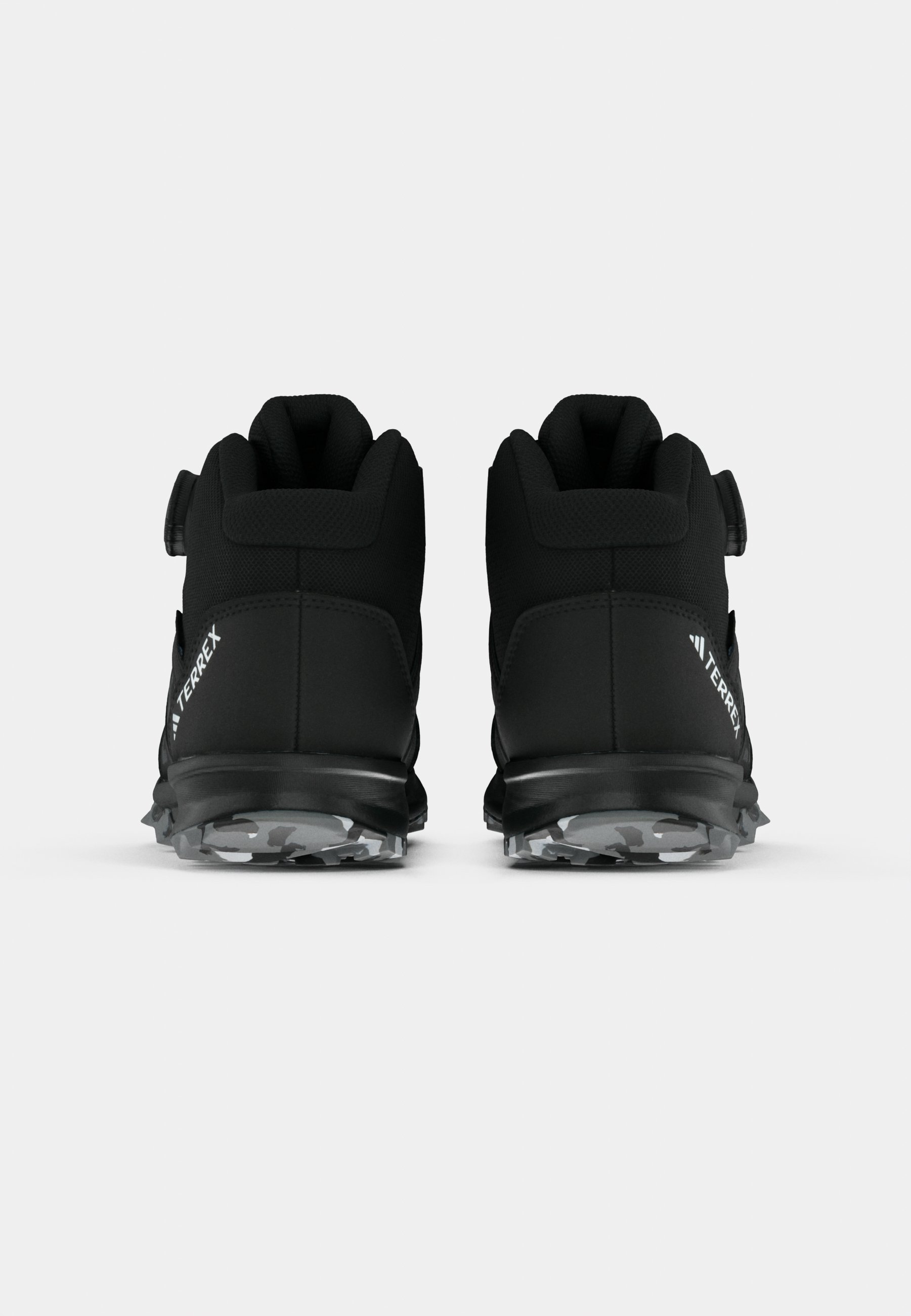 Adidas Terrex BOA MID UNISEX - Scarpe da trekking - nero/bianco/grigio tre